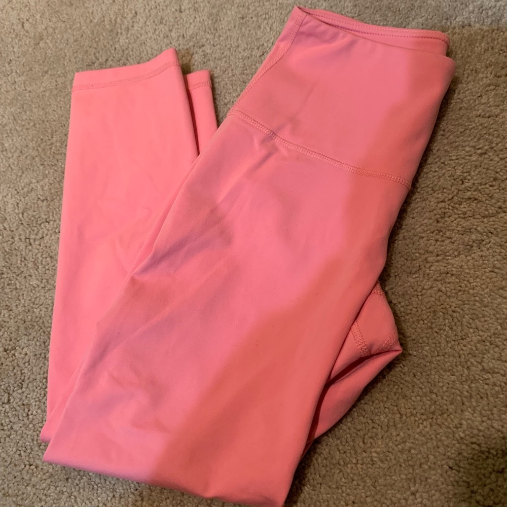 pink leggings xs